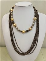 Necklace Rajola Woman in Semiprecious stones Ematite 54-710-2L - 54-710-2L